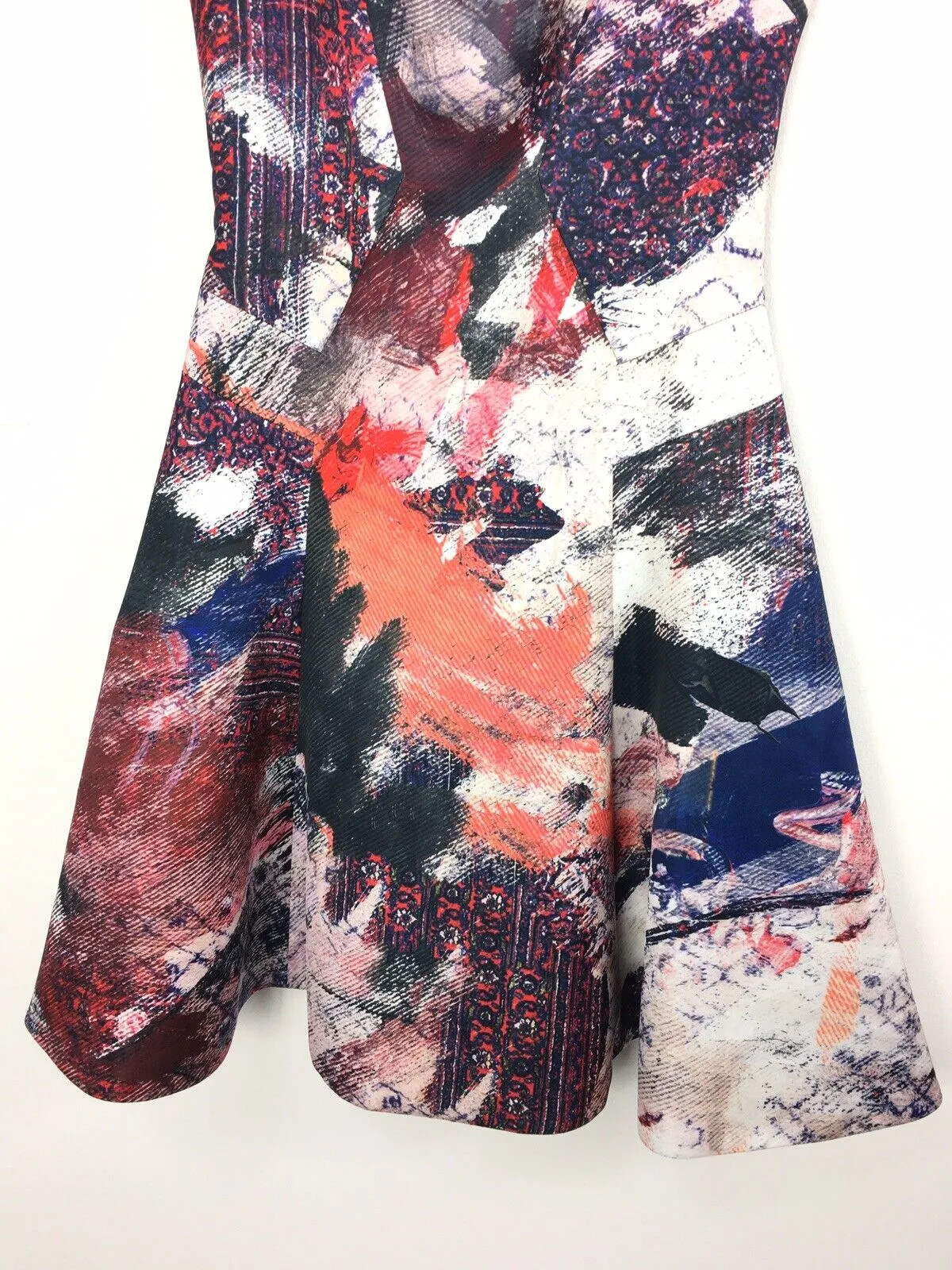 Prabal Gurung Multicolour Patchwork Abstract Dres… - image 8