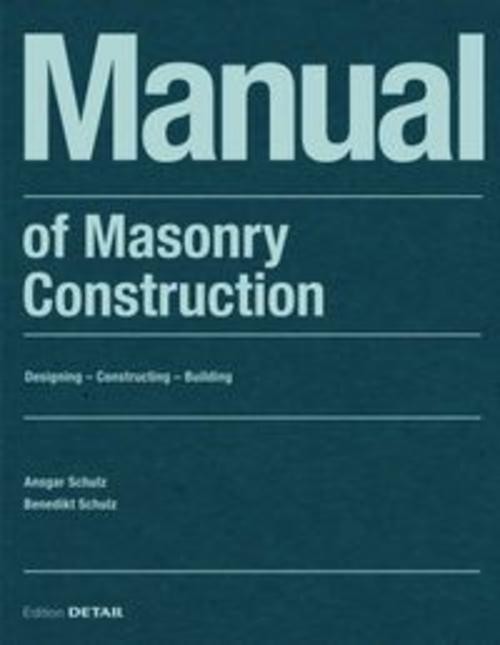 Manual of Masonry Construction Ansgar Schulz - Bild 2