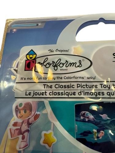 The Original Colorforms Puffy Sticker Story Adventure NEW Outer Space ...