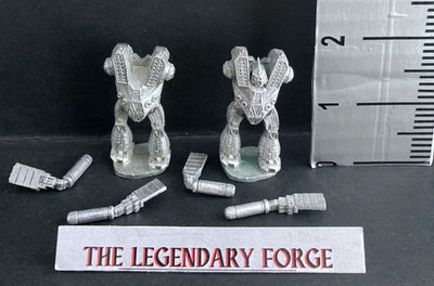 Ral partha Battletech 2x Mauler 1987 Original Sculpt Miniature 20-853 Very Rare