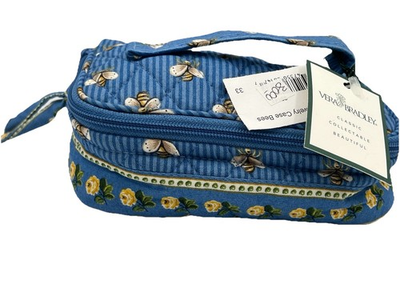#ad Vera Bradley Bees theme jewelry case NWT $19.75