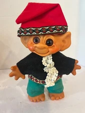 Thomas Dam Troll DANISH ETHNIC BOY  Scandia House  7 1/2" Non Bank 60's MELROSE