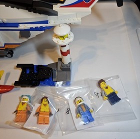 LEGO CITY: Heavy-duty Rescue Helicopter (60166) 100% Complete. No Box Or Manual 