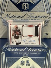 2025 National Treasures - Shedeur Sander Rookie Card - Patch Auto - 26/49