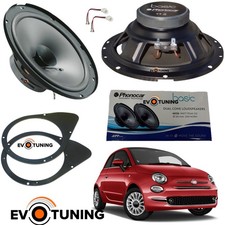 Kit 2 Casse Altoparlanti Posteriori Phonocar per Fiat 500 120W