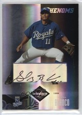 2004 Leaf Limited Phenoms 38/99 Andres Blanco #253 Auto 0d8