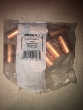Nibco Copper Couplings 10 Pack 3/4" x 3/4' Sweat Dia w Stop CP-600 01034P10