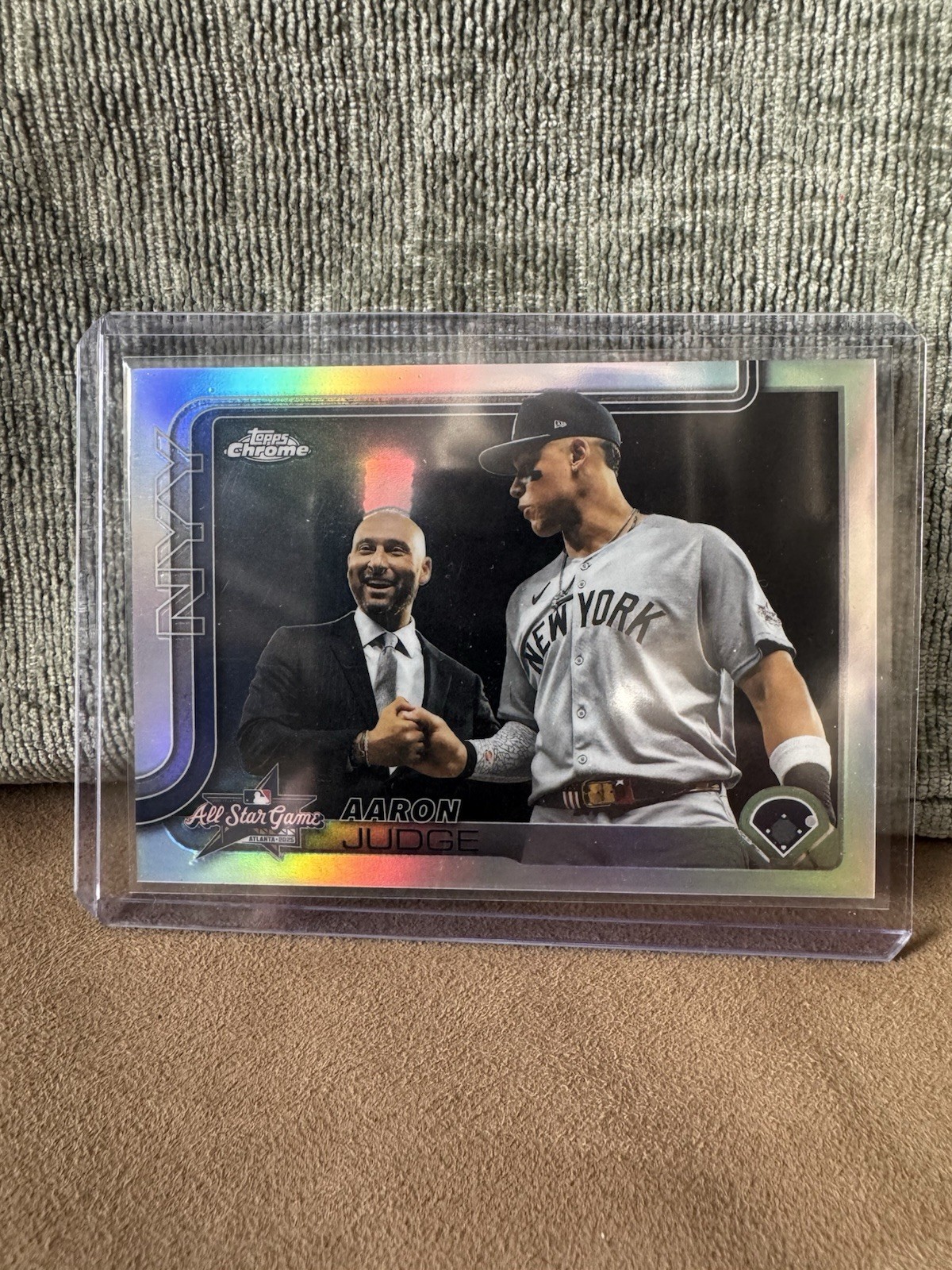2025 Topps Chrome Update Aaron Judge All Star Game Image Variation #ASGC-8 