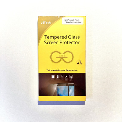 JETech Screen Protector (3 PACK) iPhone 8 Plus/7 Plus/6 Plus