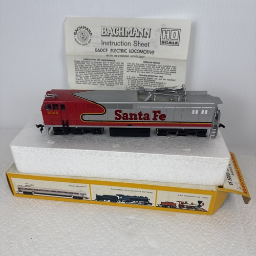 Locomotora eléctrica Bachmann Ho, GE E60CF, Santa Fe 6040. ¡NUEVO, difícil de encontrar! | Condition: New