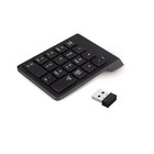 1PC 2.4GHz Wireless USB Number Keyboard For Gaming Low Power Consumption