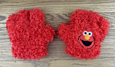 ELMO TICKLE HANDS 2008 Kid  s Children  s Red Gloves Sesame Street TESTED