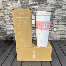 Owala Give Me the Tea Birthday Bash 20oz SmoothSip Slider Ceramic Stars Bottle
