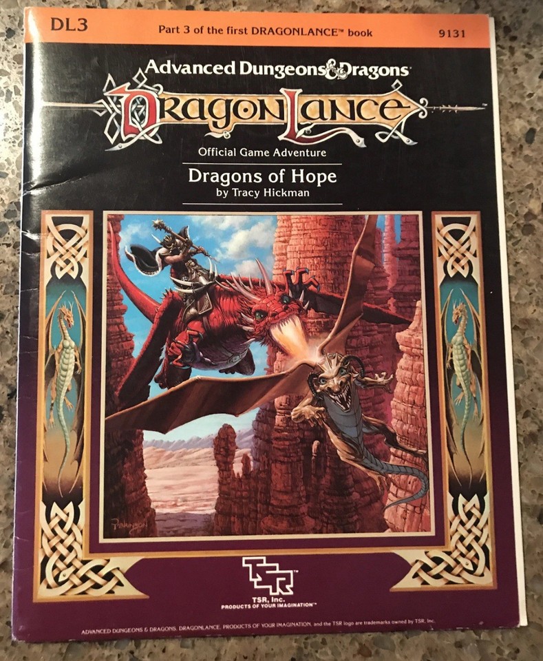 AD&D2 - Dragonlance - DLR1 - Otherlands - Jeu De Rôle TSR - Complet Avec Carte