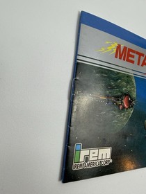 Metal Storm Nintendo NES Instruction Manual Booklet ONLY Metalstorm