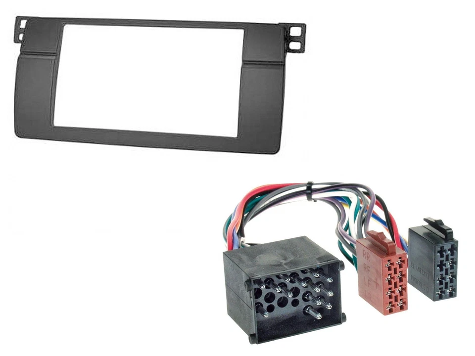 JVC USB Bluetooth MP3 DAB 2DIN Autoradio für BMW 3er E46 mit großem Navi Rundpin - Bild 3 von 4