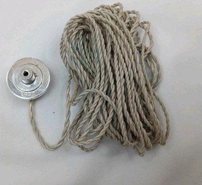  Vintage Crystal Radio Earpiece Piezoelectric High Impedance 3.5mm Mono Jack