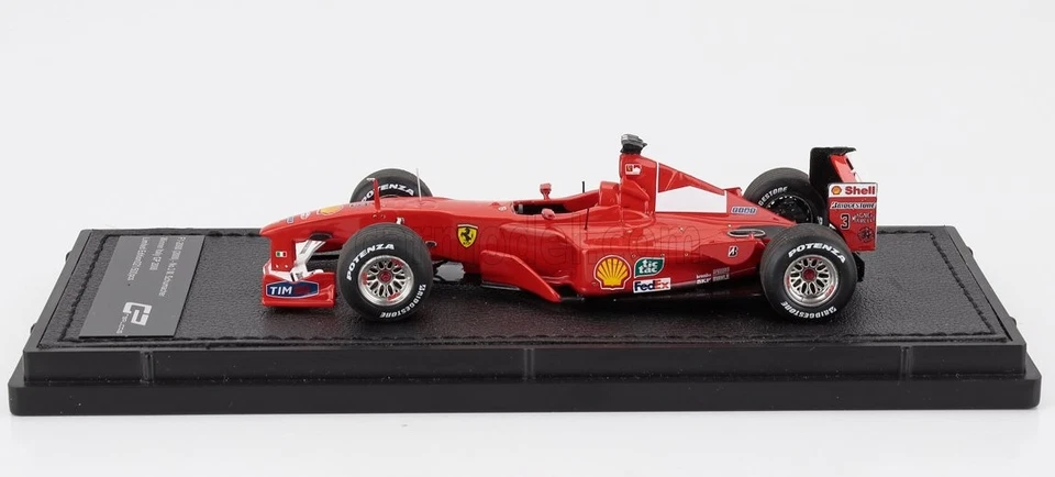 MODELLINO AUTO STATICO GP REPLICAS FERRARI F1 F2000 SCHUMACHER MONZA SCALA 1/43 - Immagine 3 di 4