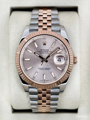 2025 Rolex Datejust 41mm 126331 Two-Tone Jubilee Sundust Dial