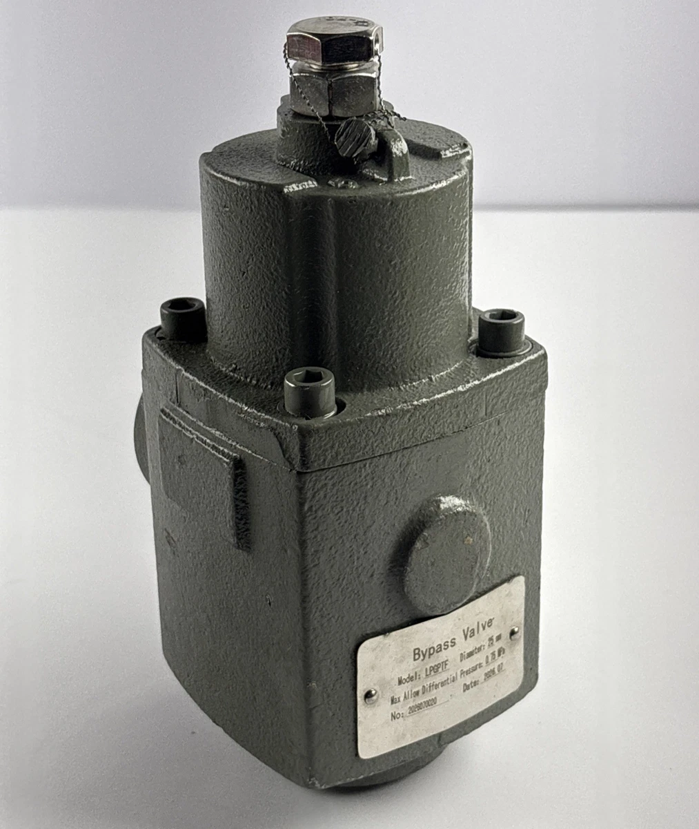 LPGPTF LPG Bypass Valve 25mm 0.75 MPa Differential Pressure photo 1