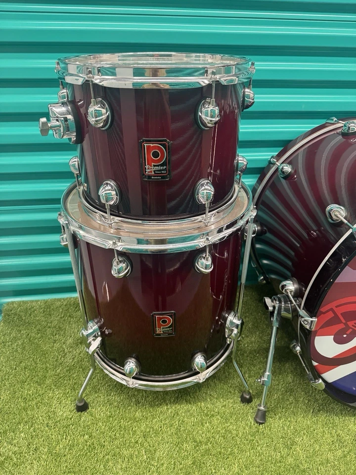 ⚡️Rare Premier Genista 3 件鼓套装外壳包 24 英寸/13 英寸/16 英寸⚡️ — 第 2/4 张图片