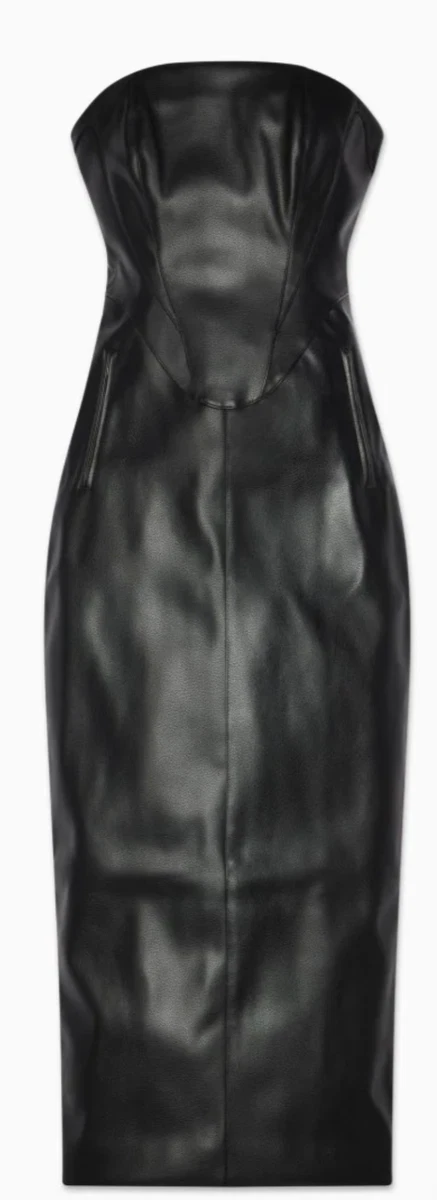 Leather Long Dresses for Women for sale | eBay