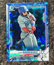 2021 Bowman Chrome Sapphire Luis Rodriguez Image Variation 1st Bowman