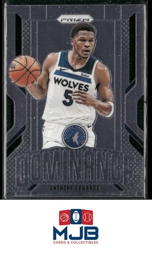 2024-25 Panini Prizm Anthony Edwards Dominance #9 Timberwolves