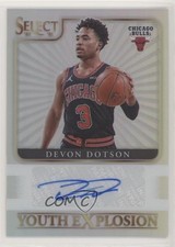2020-21 Panini Select Youth Explosion Signatures Devon Dotson #YES-DDO Auto 0ll2
