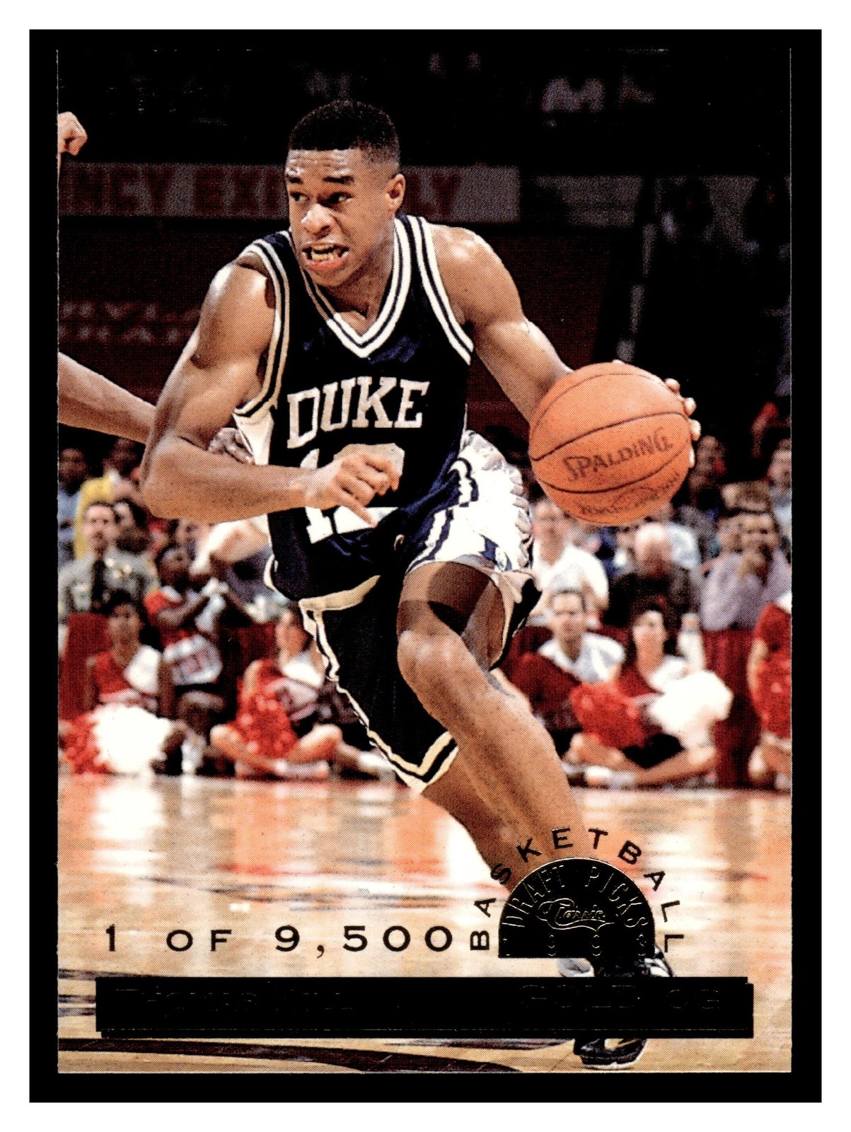 Thomas Hill #91 1993 Classic Draft Picks Gold 1 of 9,500
