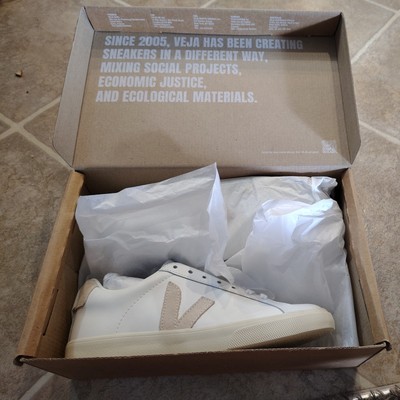 Veja Esplar Extra White Sable  - Size 7 - Women Sneaker