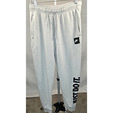 Men's Nike Club Fleece Just Do It Jogger Athleisure Sweatpants, Small