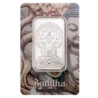 PAMP Suisse 1 oz Silver Bar | The Lucky Buddha in Assay Card