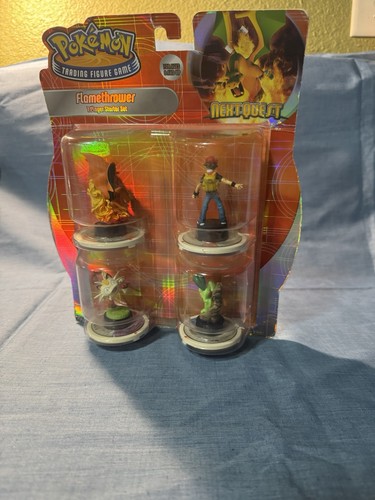 Pokemon Trading Figure Game Next Quest Sealed Flamethrower Starter Set