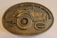 Belt buckle General Tire Brass Vintage 70's