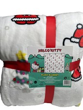 HELLO KITTY Christmas 2023 Plush Blanket Full/Queen 90 x90 BRAND NEW
