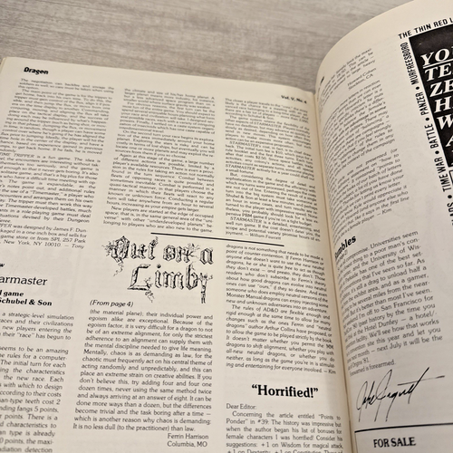 TSR Dragon Magazine Issue #42 October 1980 - Picture 10 of 11