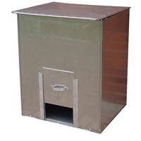 Parasene Galvanised Steel Coal Bunker No.3 Fuel Salt Feed Corn 3cwt Storage Parasene Galvanised Steel Coal Bunker No.3 Fuel Salt Feed Corn 3cwt Storage