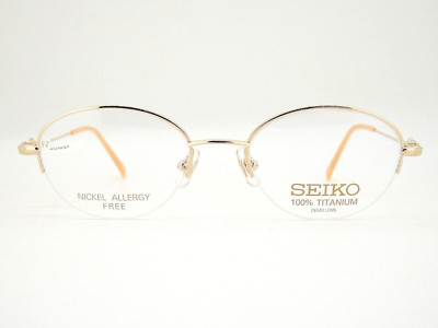 SEIKO T056 TITANIUM Designer Eyeglasses Brille Goggles lunettes de vue 49/19/135