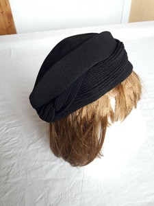 a soft round rimless cap