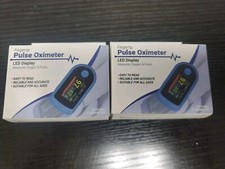 2- Fingertip Pulse Oximeter LED Display, Measures Oxygen Pulse