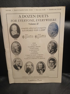 Laudamus Press A Dozen Duets For Everyone Everywhere #2 Vocal Duets