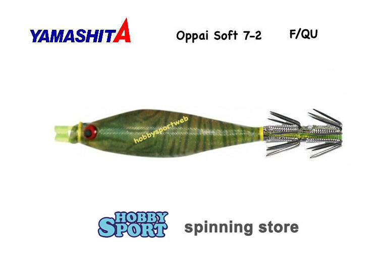 OPPAI SOFT YAMASHITA 7 2 COL. F-QU  SERIE GLOW EC TATAKI FISHING CALAMARI