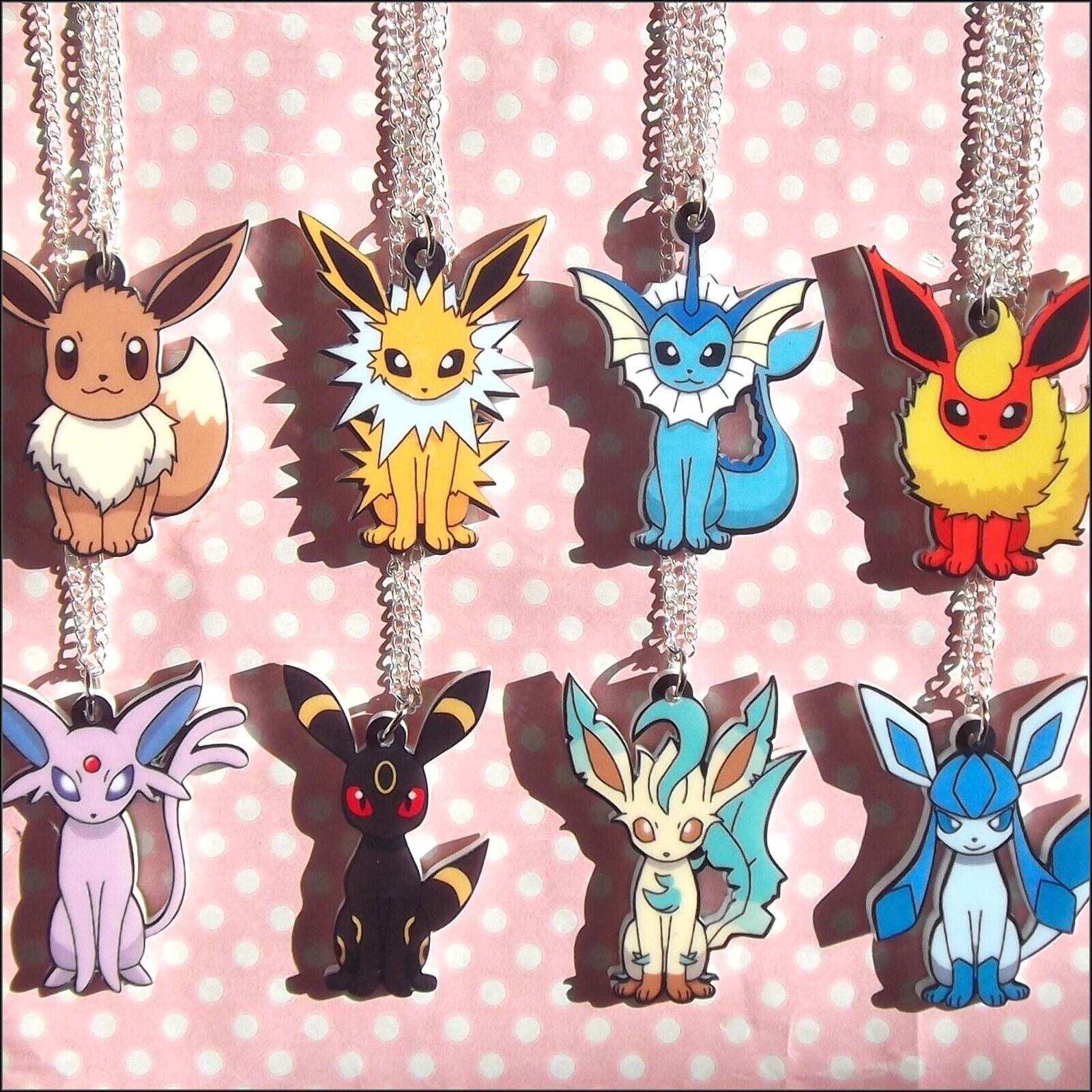 Cute Eeveelution Sticker Set Eevee Flareon Jolteon -  Portugal