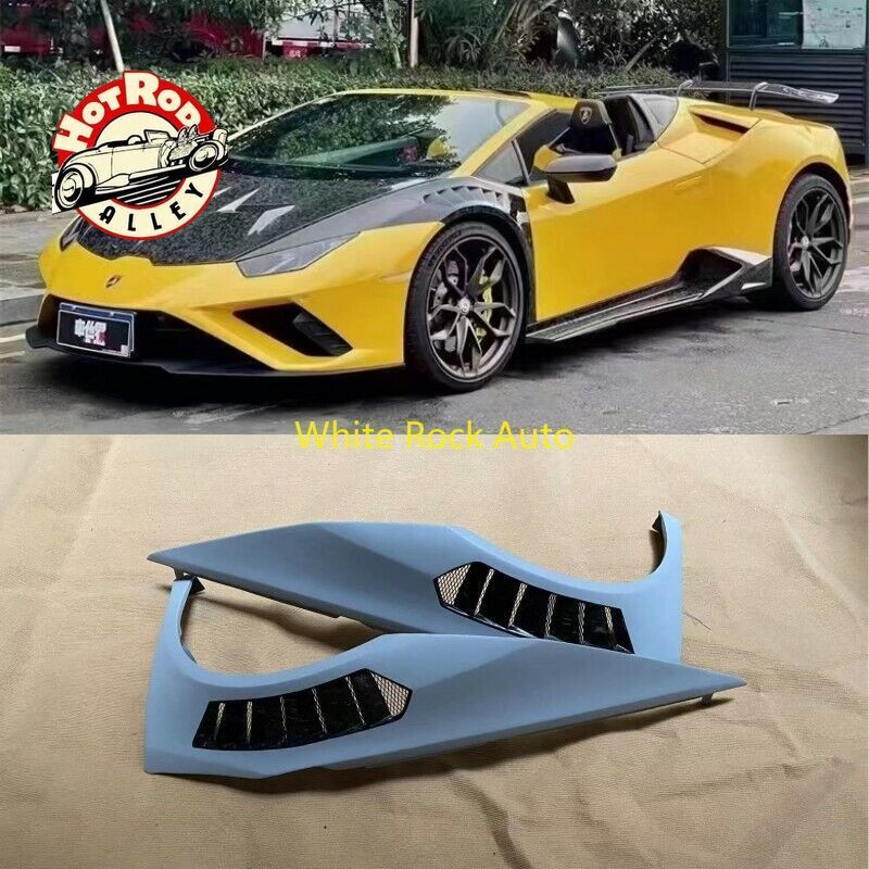 FORGE HALF CARBON FIBER FRONT BUMPER FENDER FOR LAMBORGHINI
