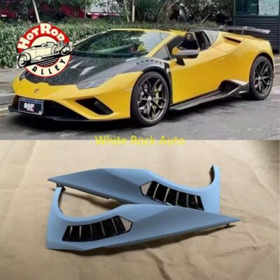 FORGE HALF CARBON FIBER FRONT BUMPER FENDER FOR LAMBORGHINI HURACAN 580 610 EVO