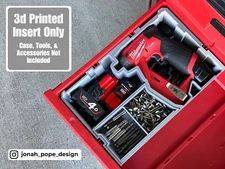 Milwaukee Packout Drawer Insert for M12 Installation Driver (Insert Only)