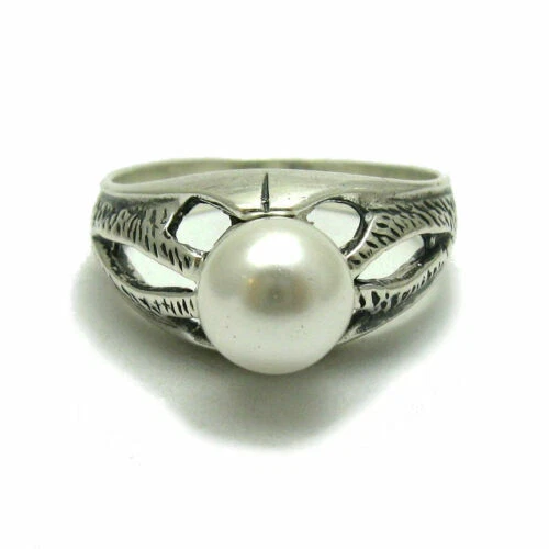 Echtschmuck-Ringe mit Perle ohne Stein