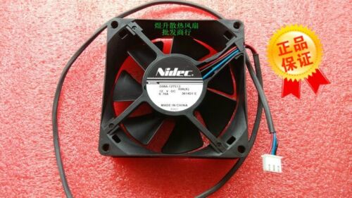 1 PCS  Nidec Fan D08A-12TS13 DC12V 0.70A 80 x 25mm 3 pin cooling Fan - Picture 1 of 2