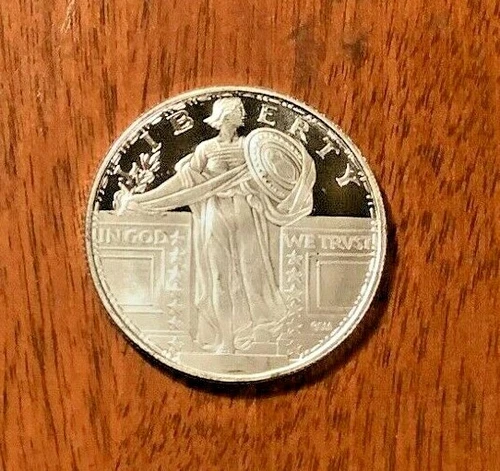 Standing Liberty 1/4 oz Silver BU